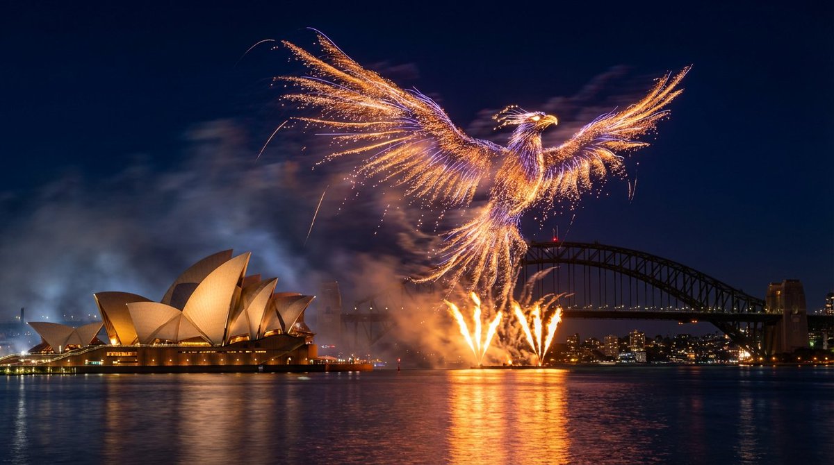 Awesome GPT4o/GPT-4o Image Prompts-一场盛大壮观的烟花表演