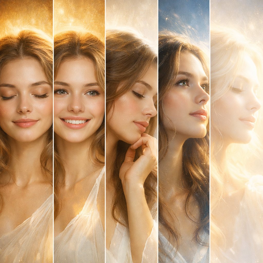 Awesome GPT4o/GPT-4o Image Prompts-一幅超写实的竖幅拼贴画