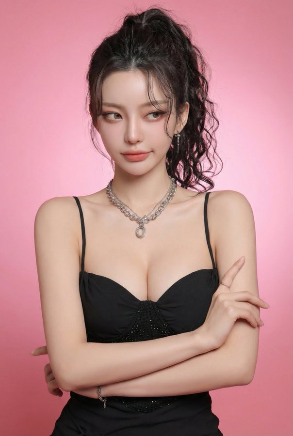 Awesome GPT4o/GPT-4o Image Prompts-粉调棚拍的傲娇定格照