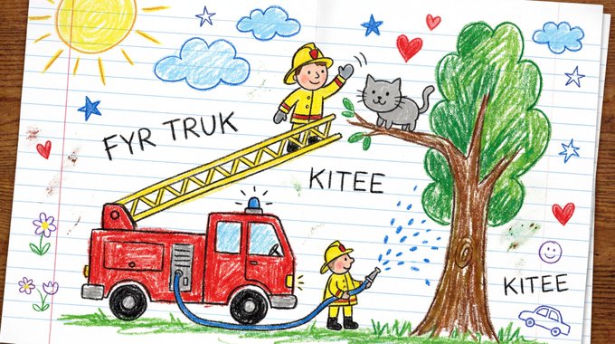 Awesome GPT4o/GPT-4o Image Prompts-笔记本纸上的创作风款来绘制内容