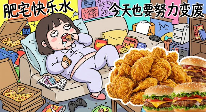 Awesome GPT4o/GPT-4o Image Prompts-互联网沙雕风格插画