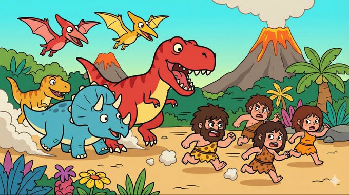 Awesome GPT4o/GPT-4o Image Prompts-2D扁平卡通插画风格