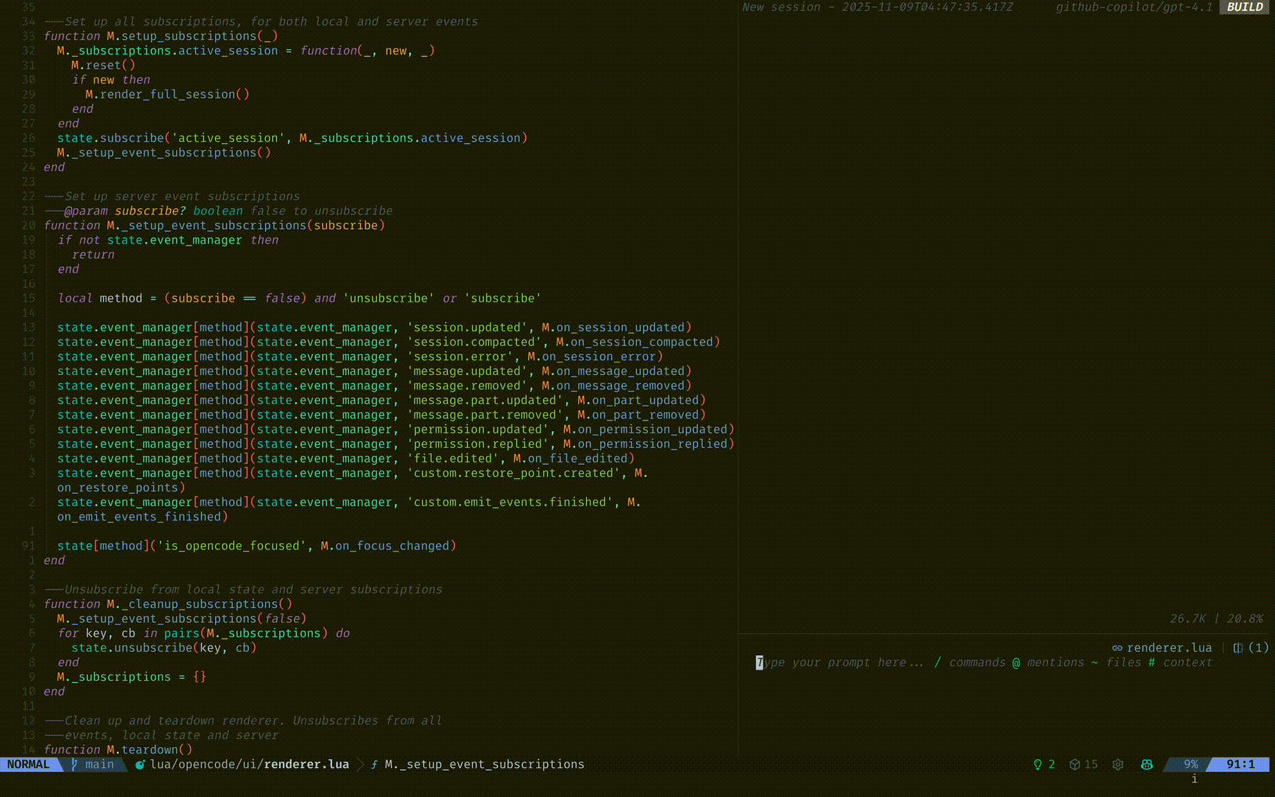 opencode.nvim hero image