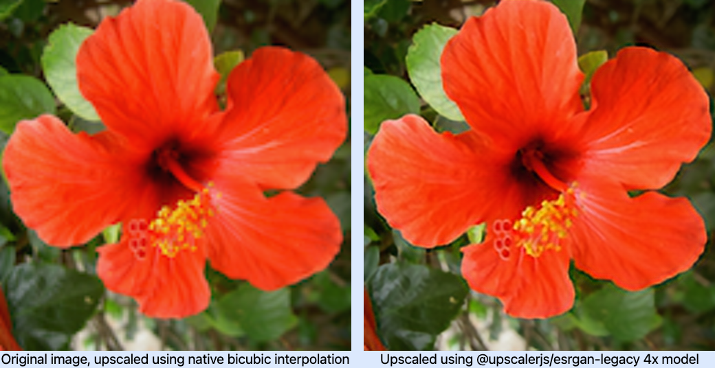 UpscalerJS hero image