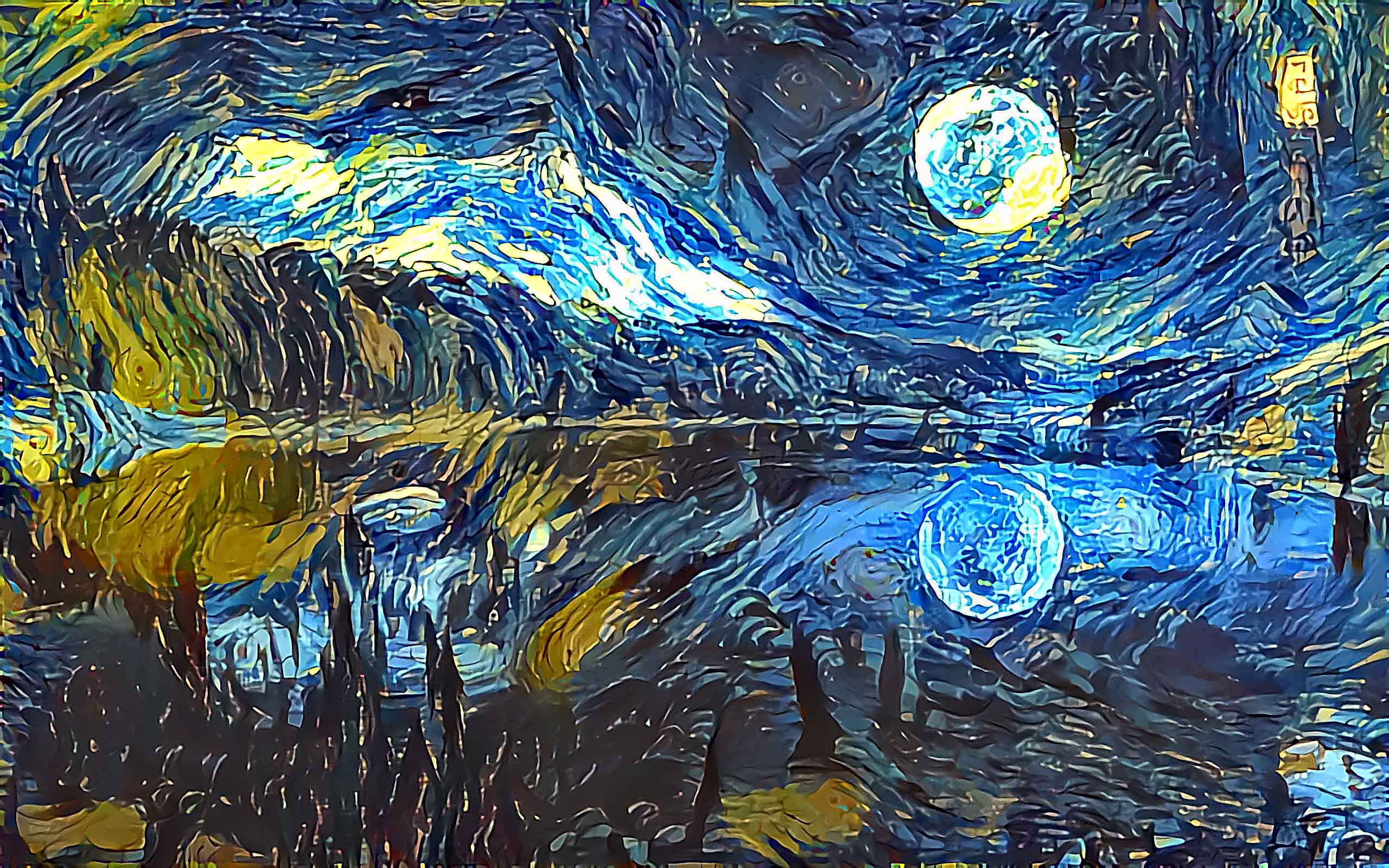 蓝月湖风格迁移