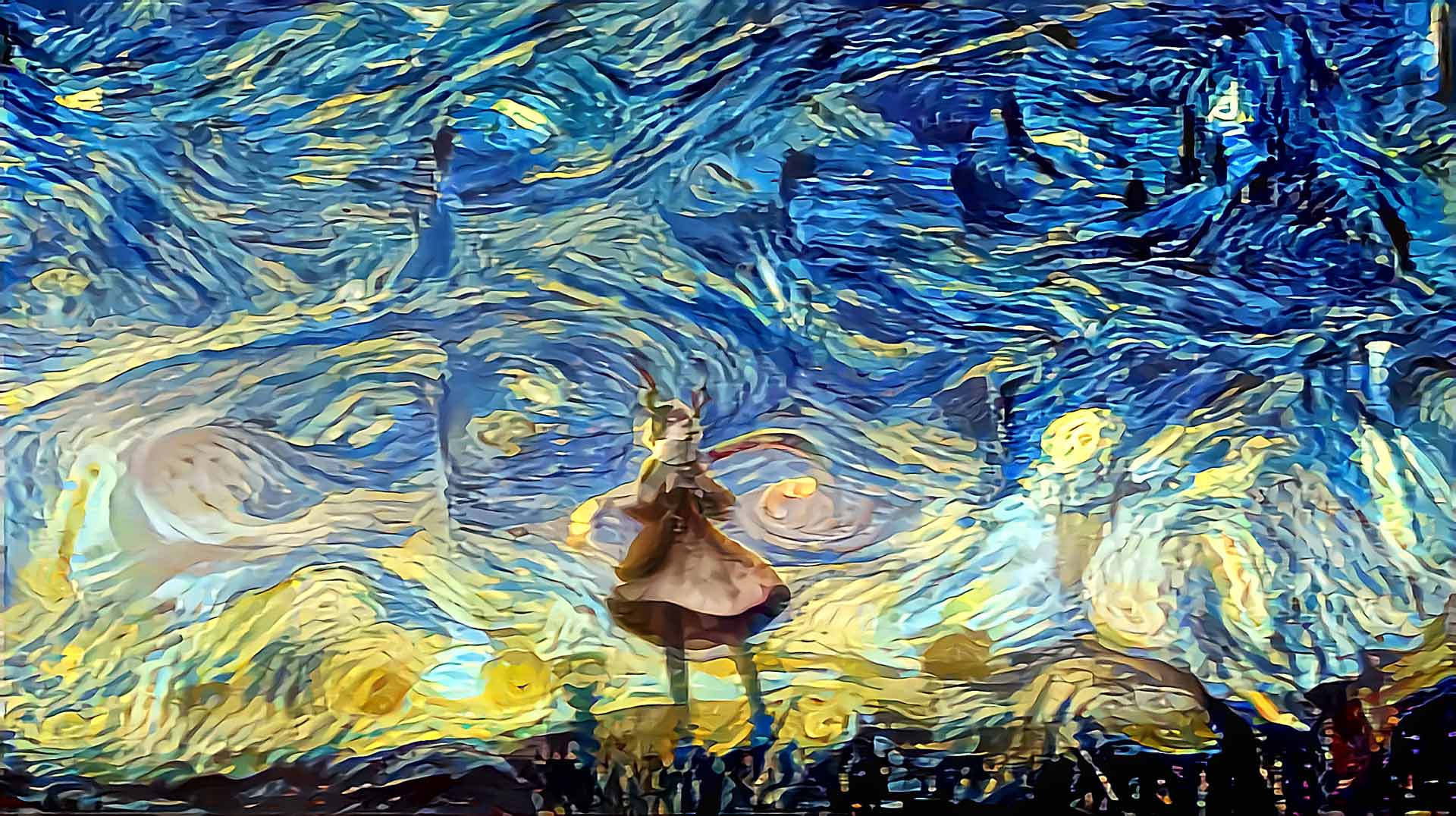 黎明天空风格迁移动漫